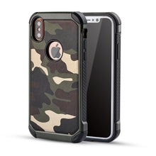 Load image into Gallery viewer, iPhone X Army Camouflage Phone Case