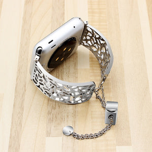 Stainless Steel Watchband Jewelry Bangle for Apple Watch