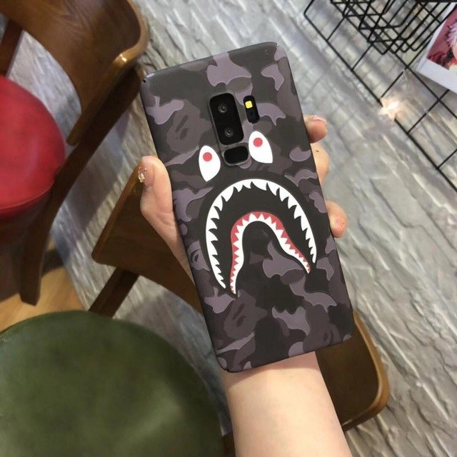 Street Style Shark Mouth Phone Cases For Samsung Galaxy