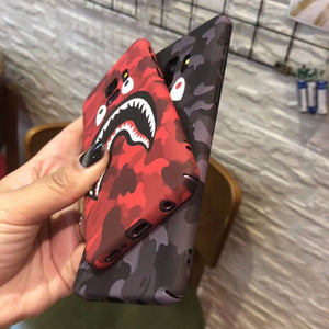 Street Style Shark Mouth Phone Cases For Samsung Galaxy