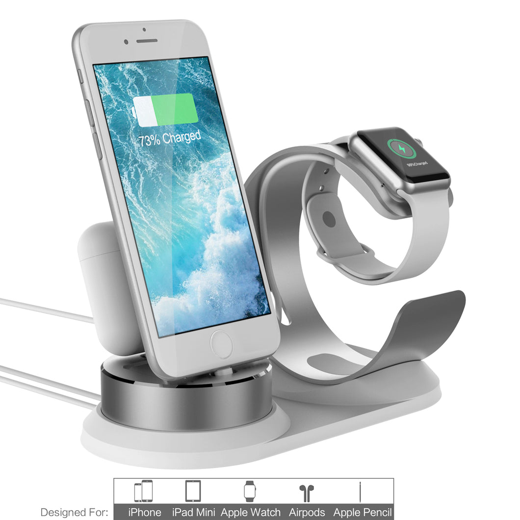3-in-1 (iPhone + AppleWatch + Airpods) Charging Station
