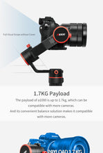 Load image into Gallery viewer, FeiyuTech a1000 Gimbal Stabilizer Handheld for NIKON SONY CANON