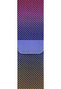 Colorful Milanese Loop band with case For Apple Watch Series 3/2/1